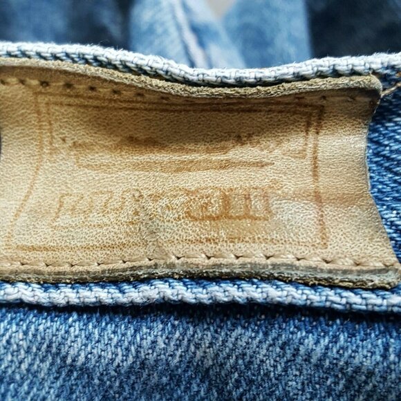 LL Bean Womens Jeans 34/29 Plaid Flannel Lined Vintage Made in USA - Picture 5 of 8